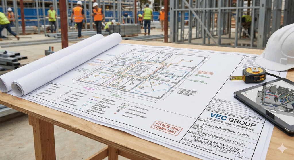 Electrical Shop Drawings Australia