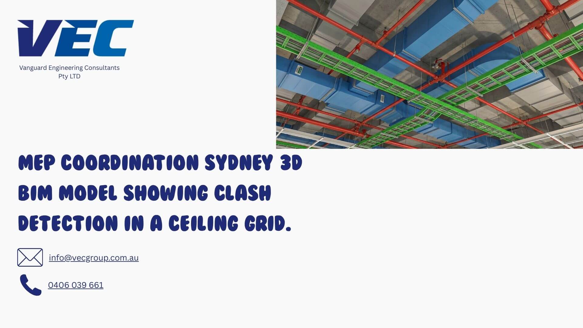 MEP Coordination Sydney | 3D BIM Clash Detection 2026